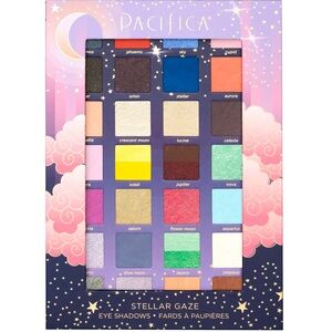 new Pacifica Stellar Gaze eye shadow palette mineral eye shadows Beauty book